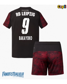 RB Leipzig Johan Bakayoko #9 Echipament de Fotbal Replică 2025-26 Copii Treilea (+ Șorturi)